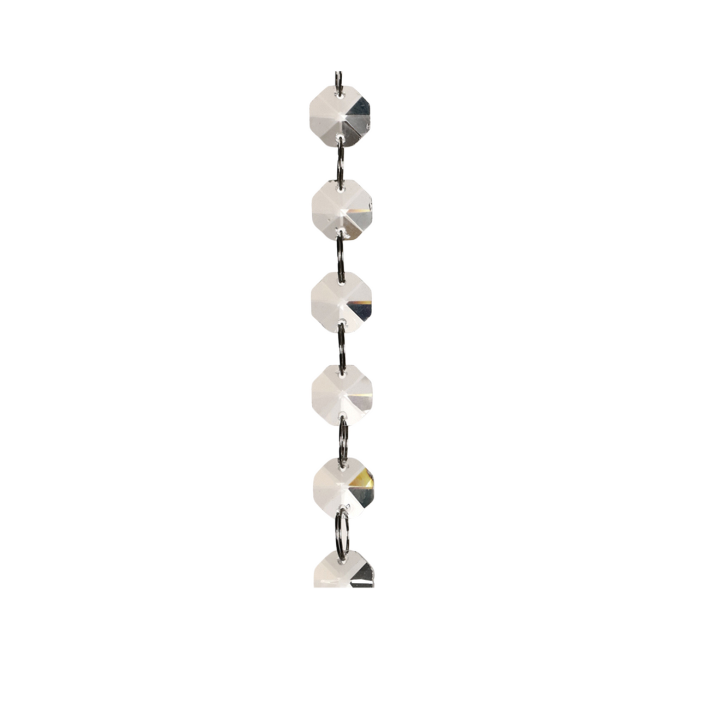 14MM Octagon Crystal Strand