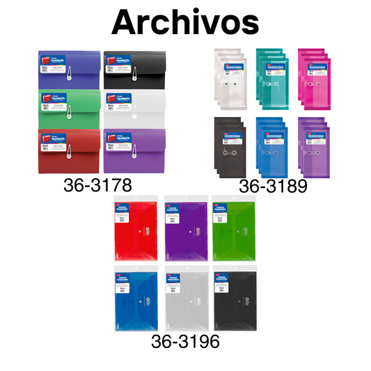 Archivos precio por unidad