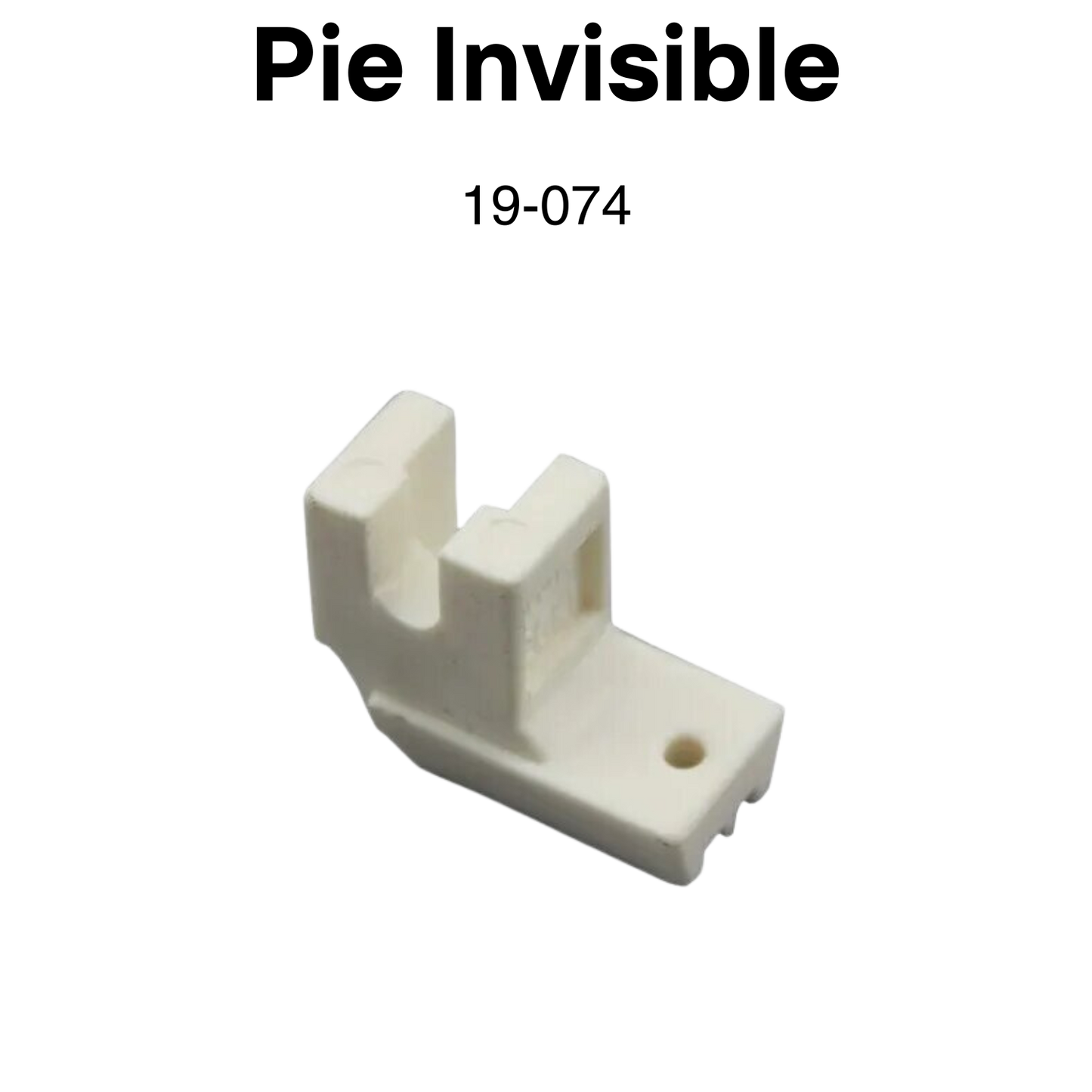 Item: 19-074 Pie Invisible 1pc