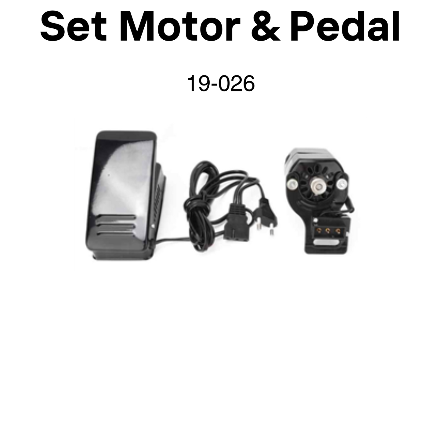 Item: 19-026 Set de Motor y Pedal