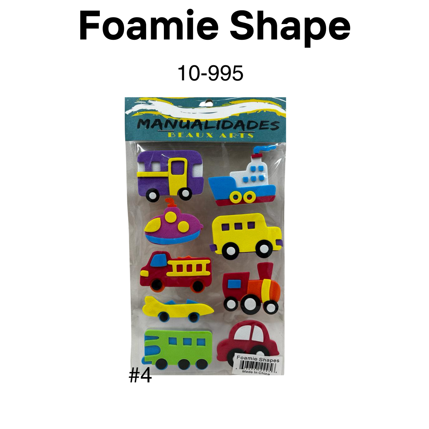 Foamie Shape Transportación