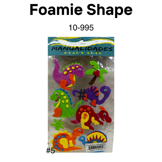 Item:10-995 Foamie Shape Dinosaurios