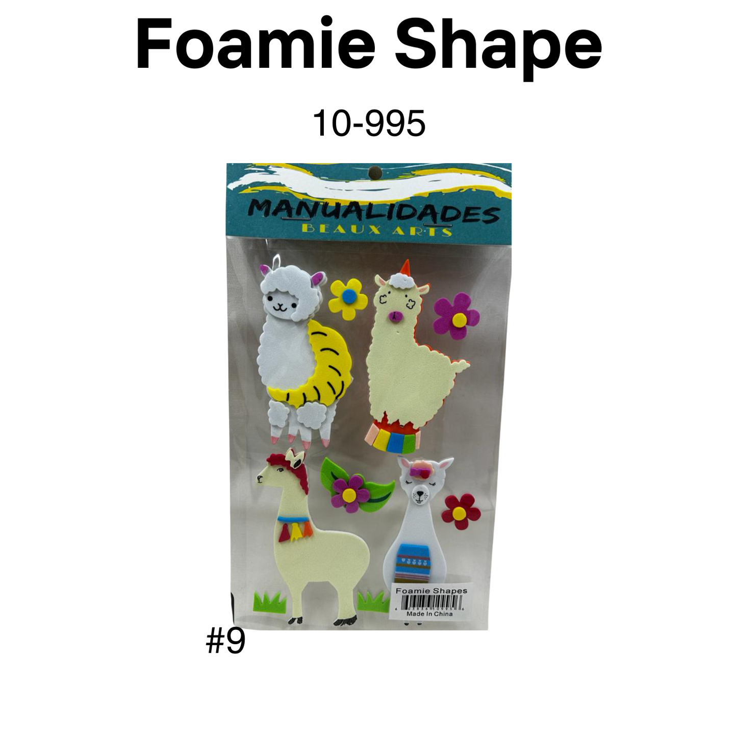 Item:10-995 Foamie Shape de Llama