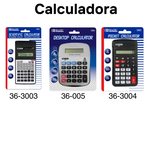 Calculadoras