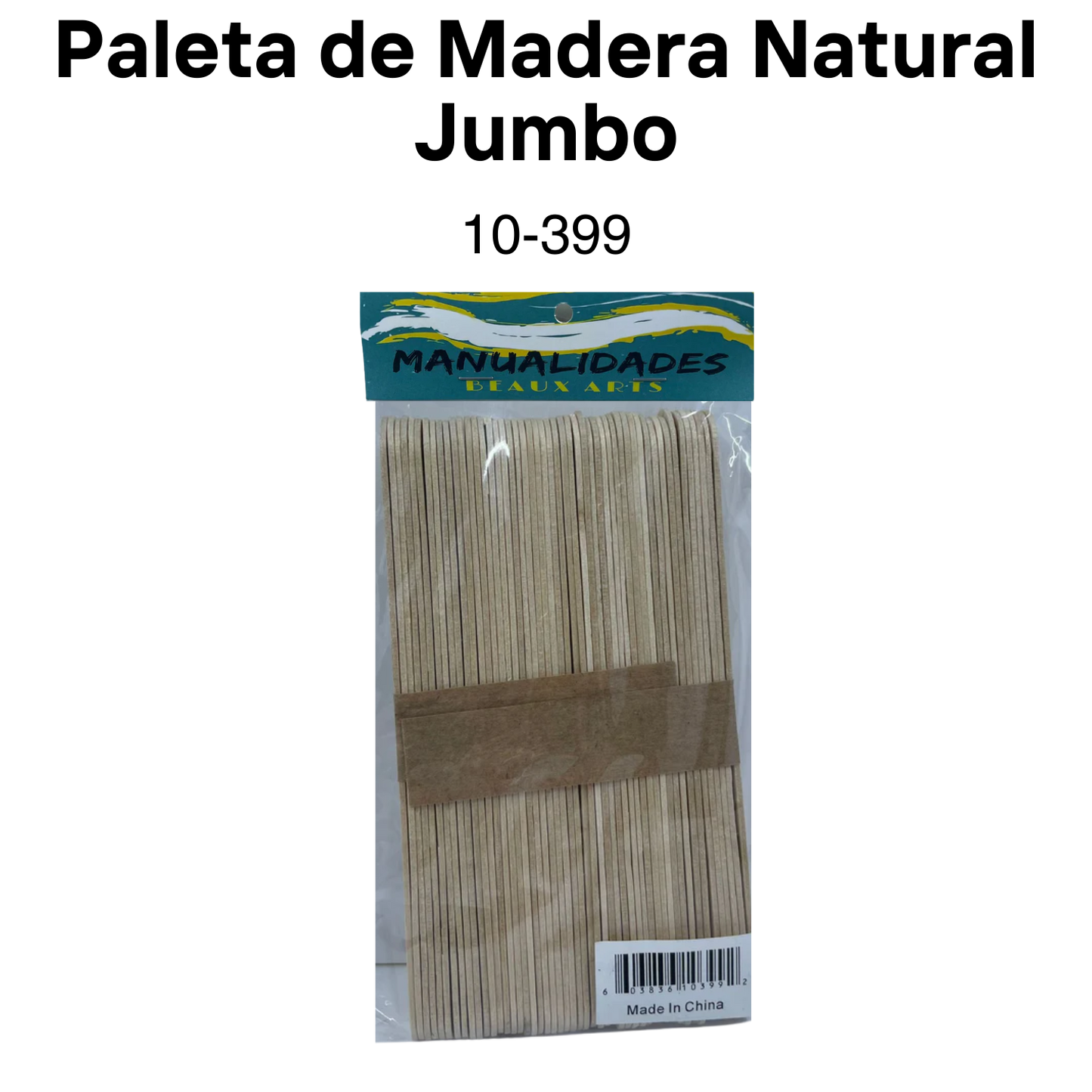 Paleta de Madera Jumbo 50pcs 150*18*2MM