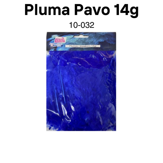 Pluma Pavo 14g