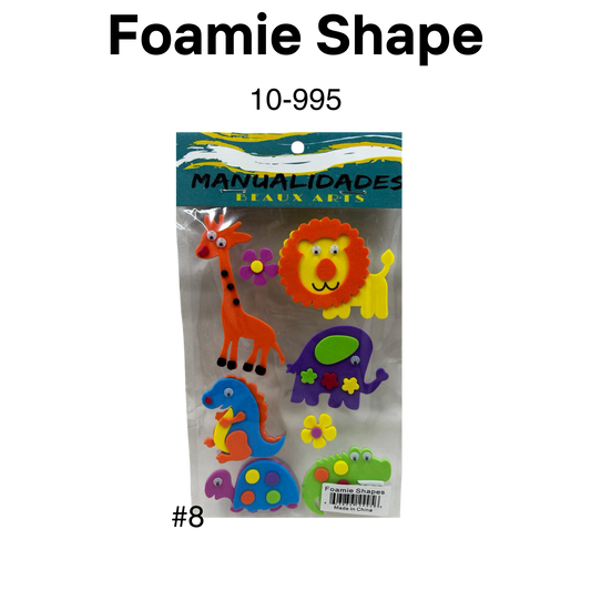Item:10-995 Foamie Shape Animales de Selva