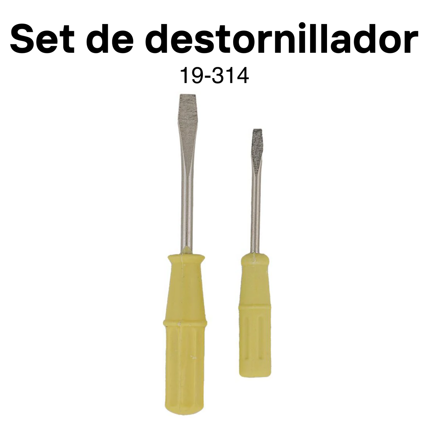 Item:19-314 Set de destornillador (2pcs)