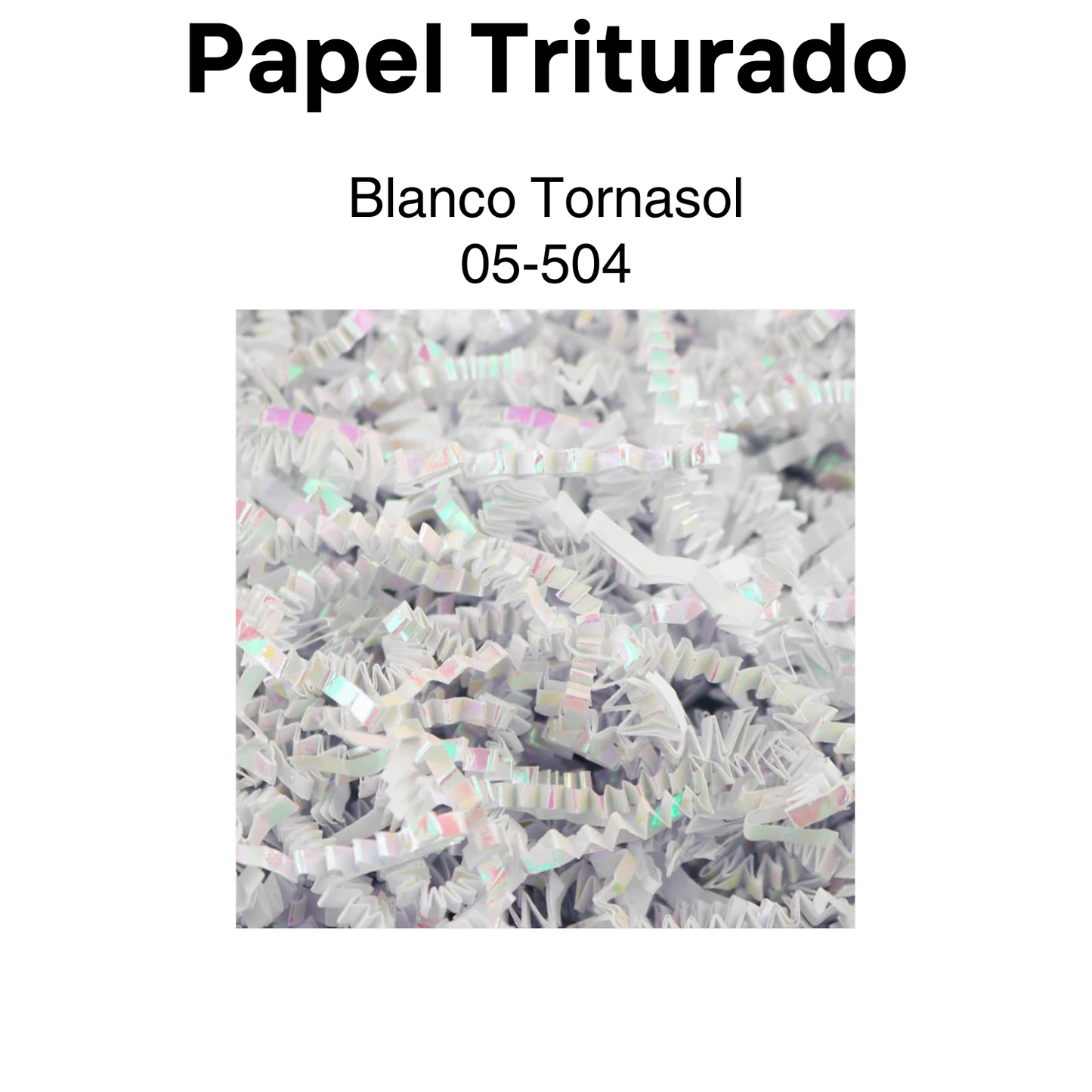 Papel Triturado BL/AB 50gramos precio por unidad