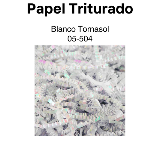 Papel Triturado BL/AB 50gramos  precio por unidad