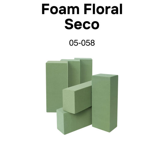 Foam Floral Seco precio por caja de 20pcs