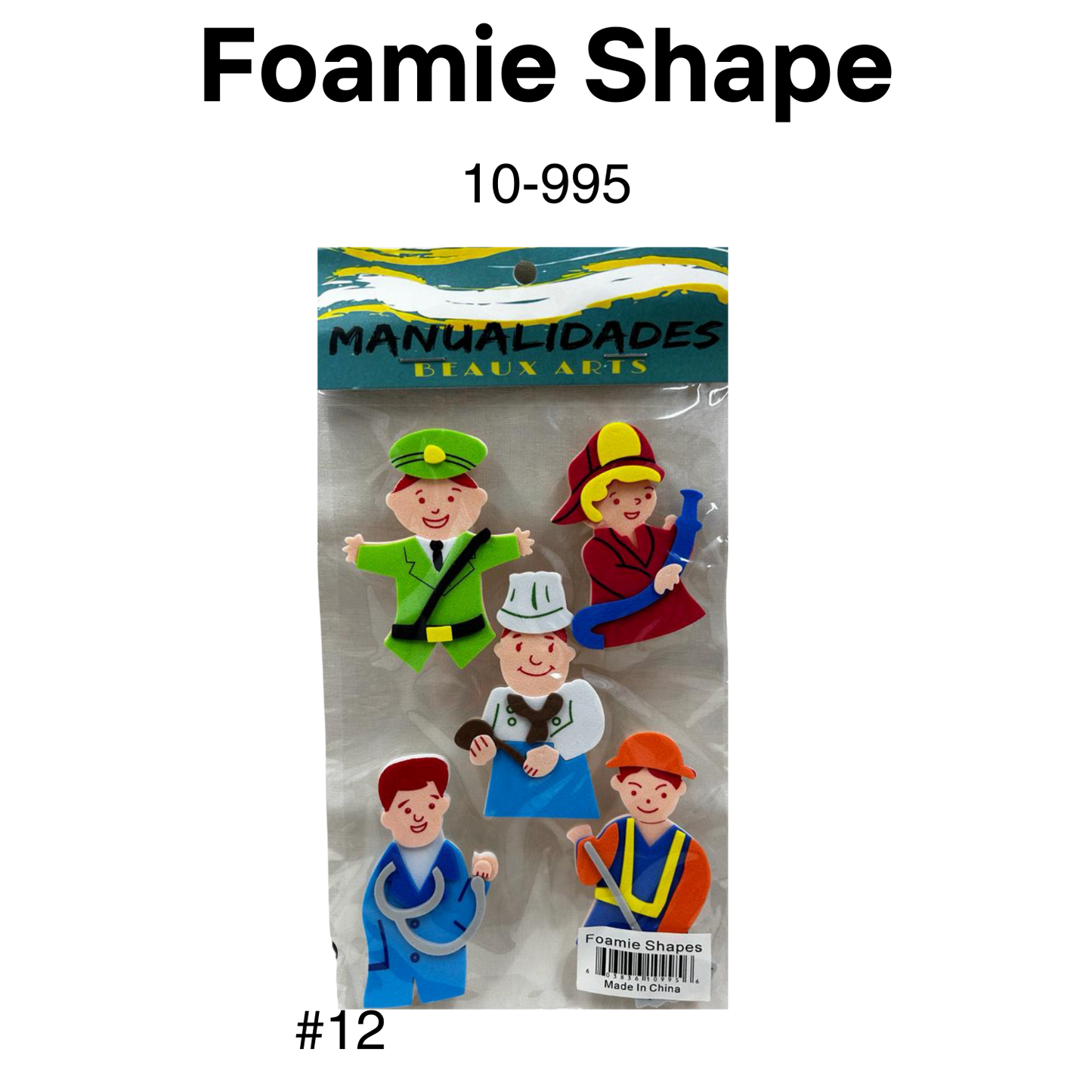 Item:10-995 Foamie Shape Profesionales
