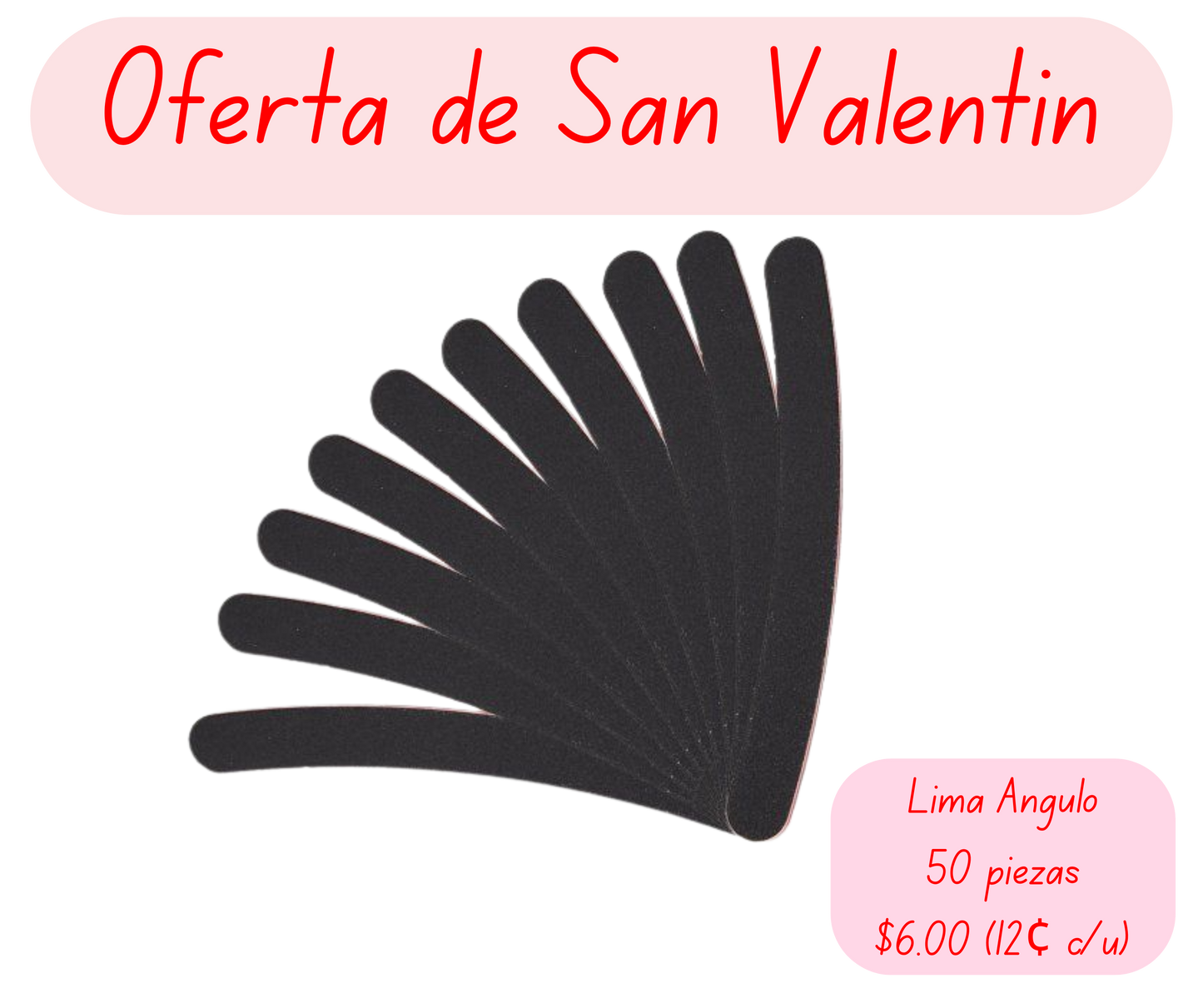 Lima Angulo 50 piezas