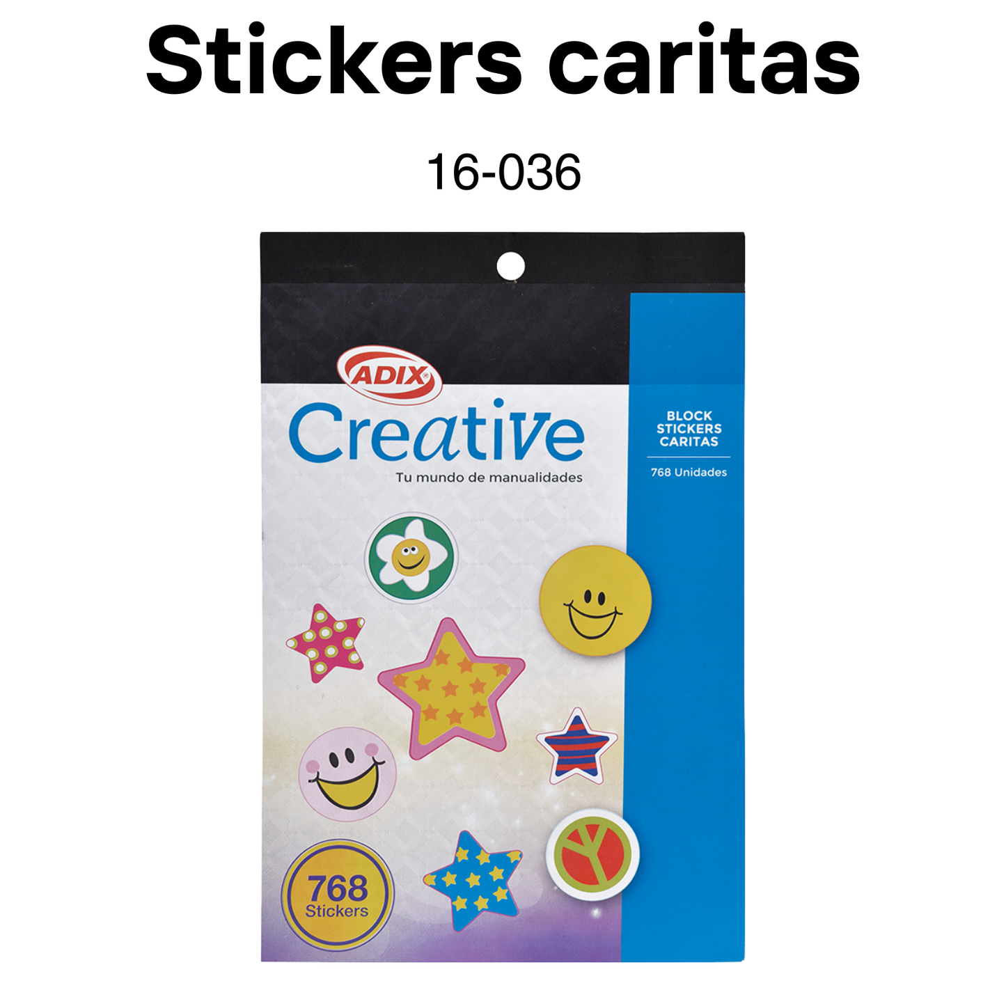 Sticker de caritas (768 stickers)