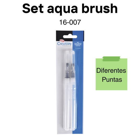 Set aqua brush