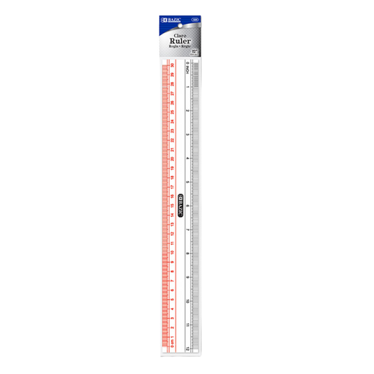Trasparent Plastic Ruler