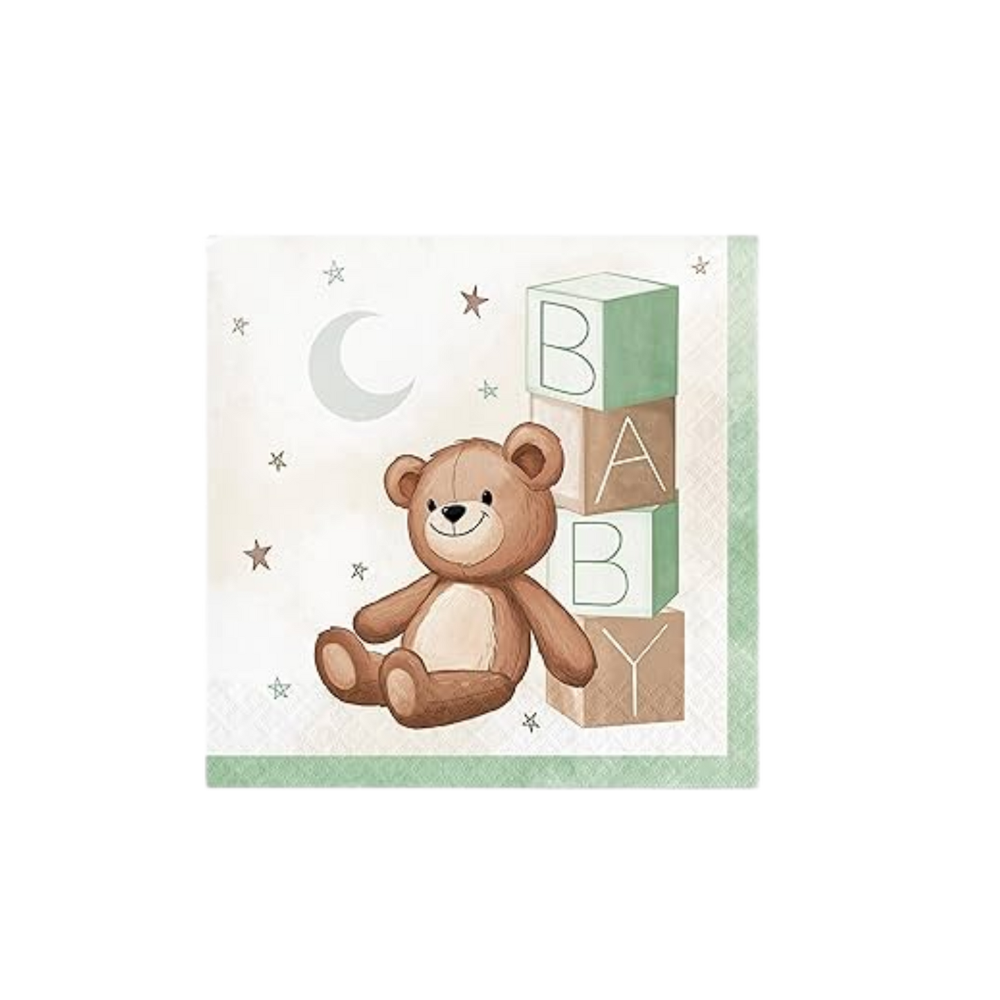 Teddy bear servilleta grande