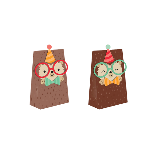 Hedgeog party treat bags