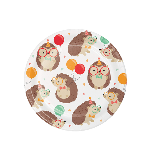 Hedgehog party plato pequeño