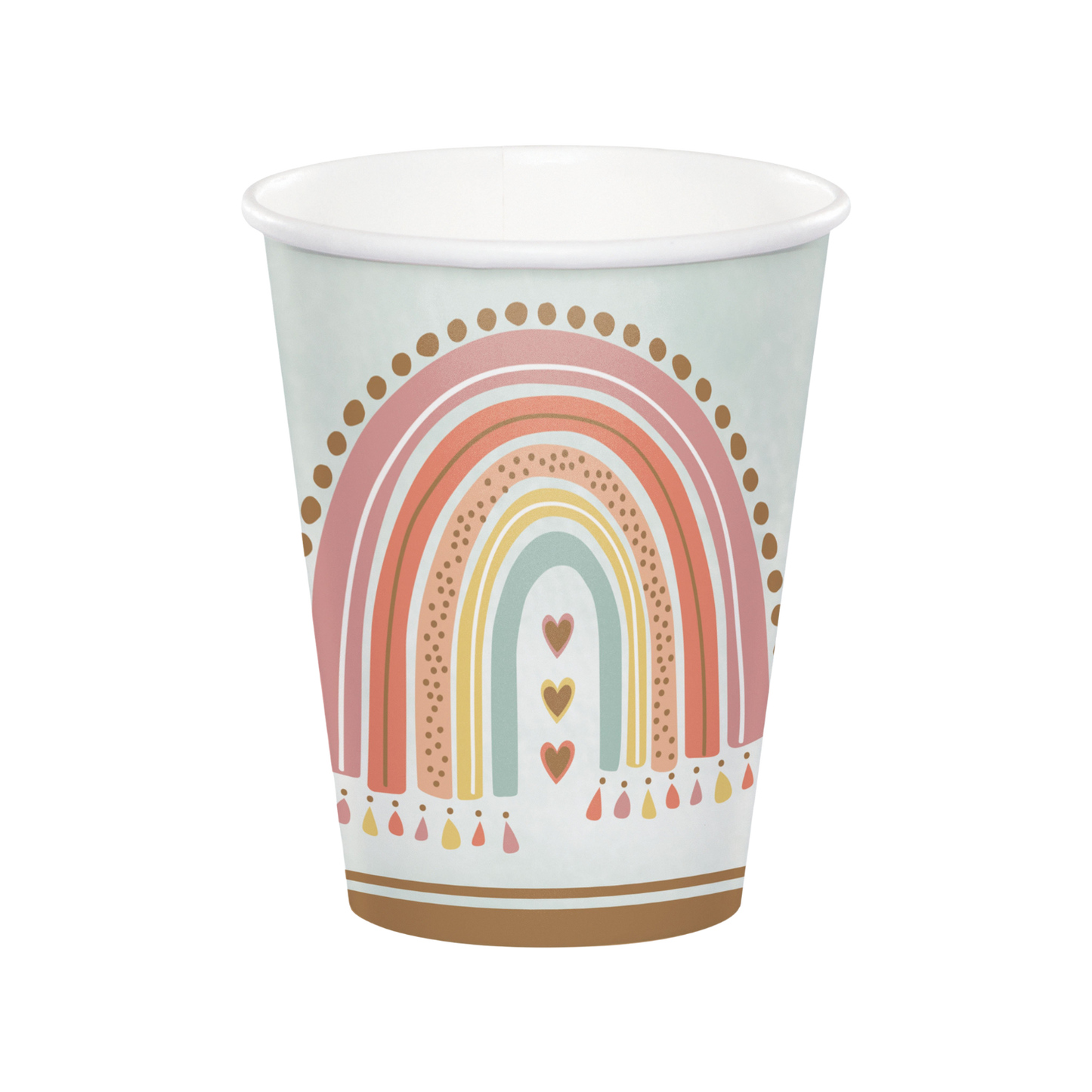 Boho rainbow vaso