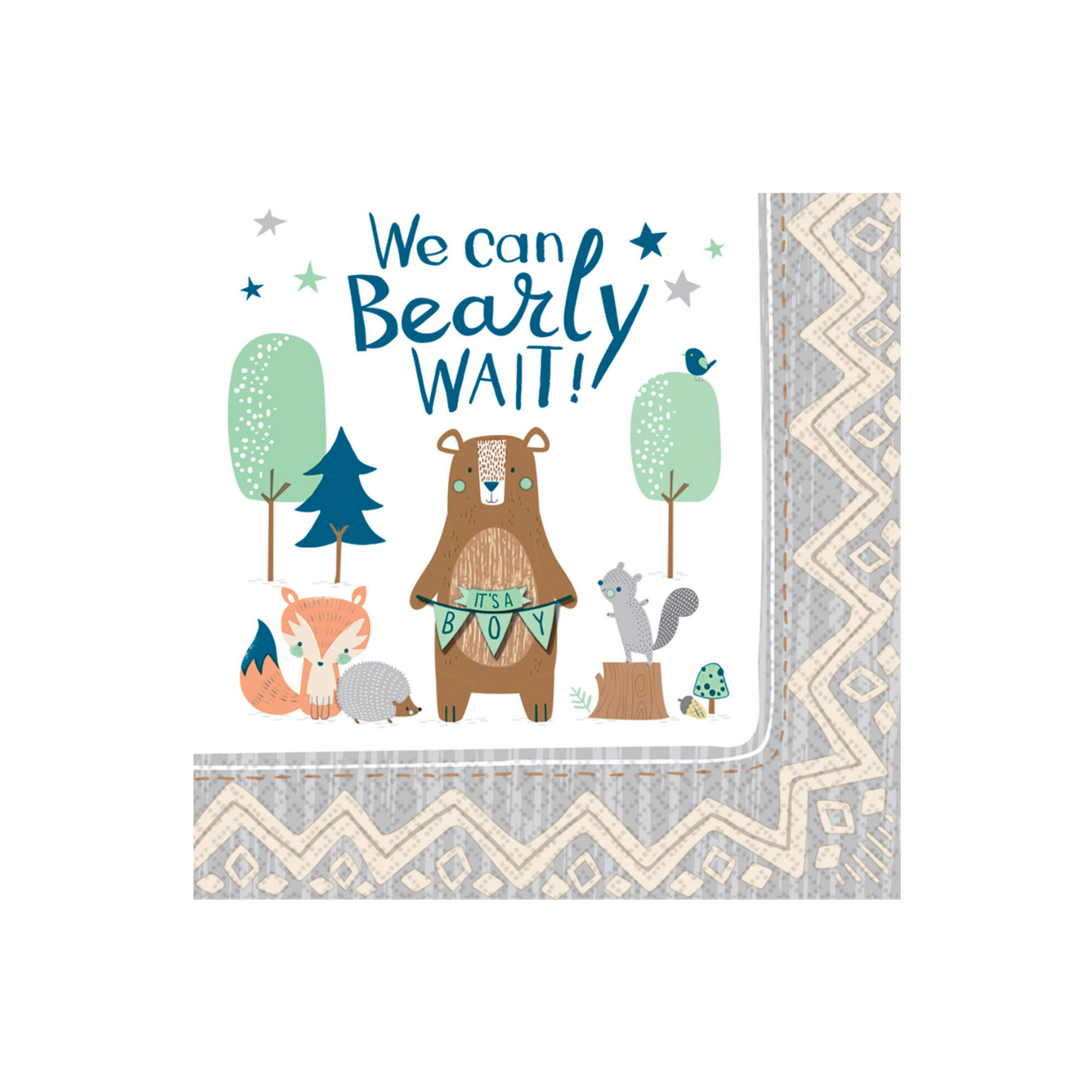 Bear-ly wait servilleta