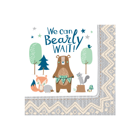 Bear-ly wait servilleta