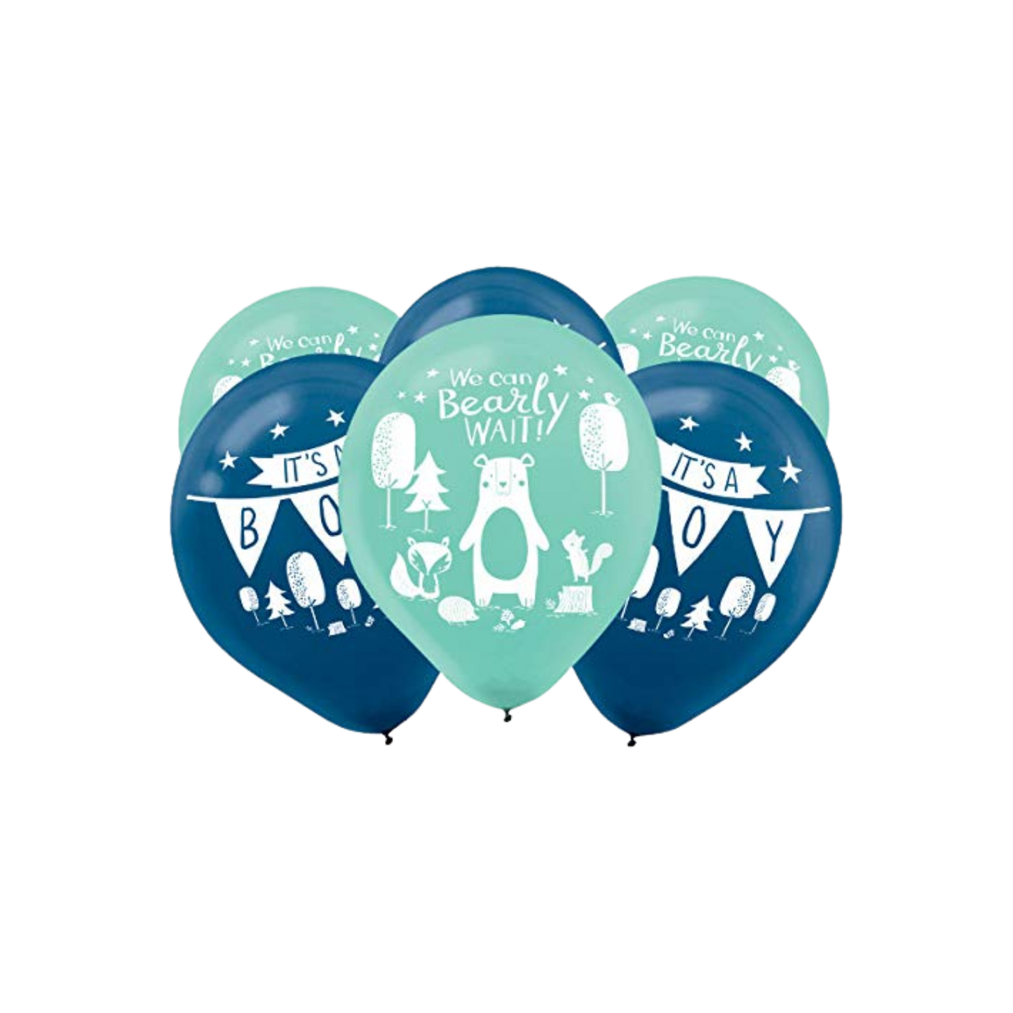 bear-ly wait latex balloons