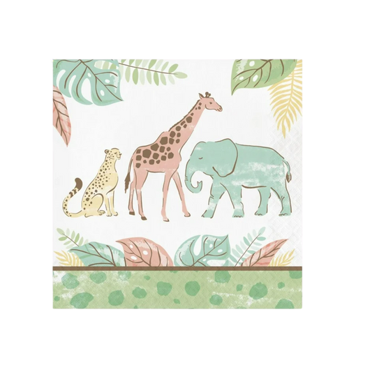 Safari baby servilleta grande