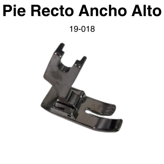 Item:19-018 Pie Recto Ancho Alto 1pc