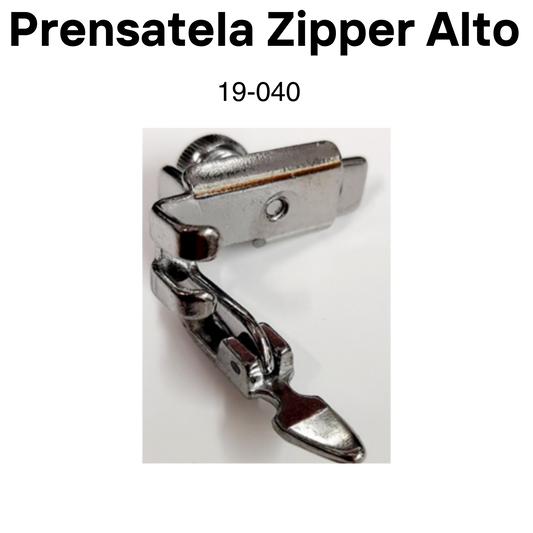 Item #19-040 Prensatela Zipper Alto 1pc