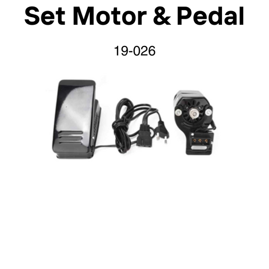 Item: 19-026 Set de Motor y Pedal