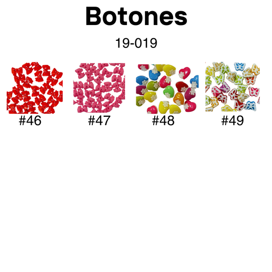 Item: 19-019 Botones