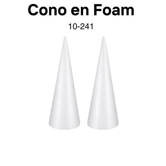 Conos en foam 6"- 2pc/pqt