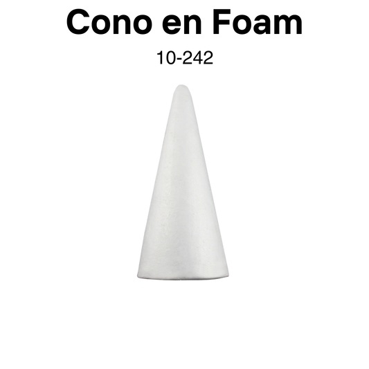 Conos en foam 9"- 1pc/pqt