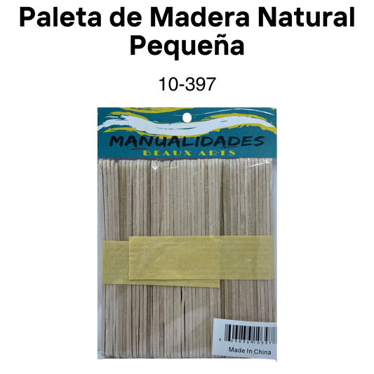 Paleta de Madera Pequeña 50pcs