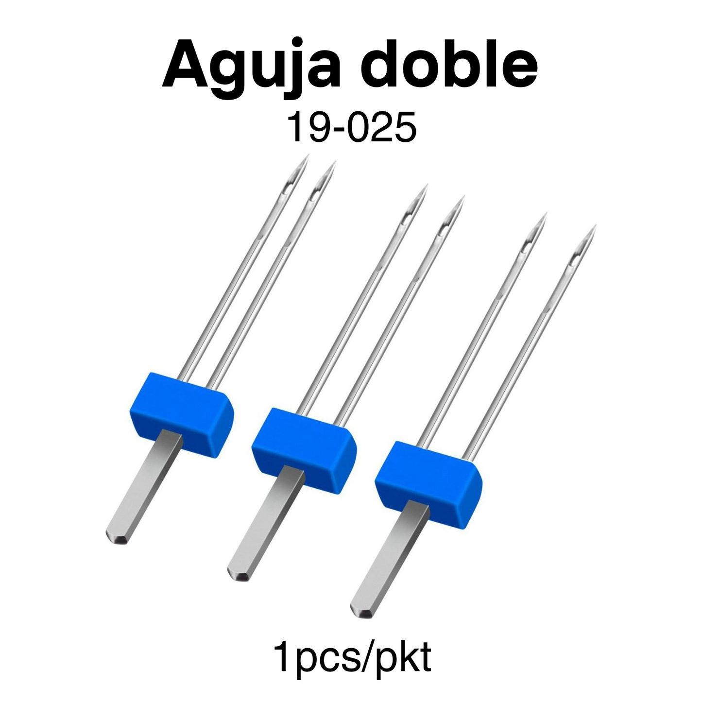 Aguja doble Item #19-025 1pc