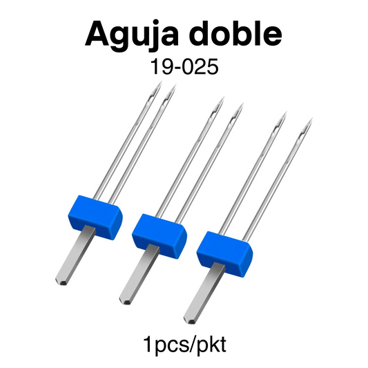 Aguja doble Item #19-025 1pc