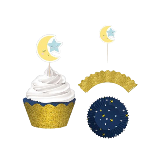 Twinkle little star cupcake kit
