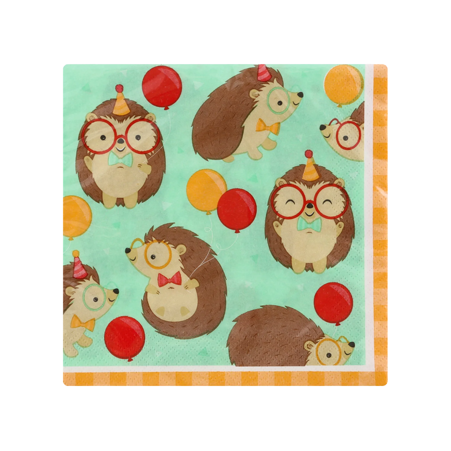 Hedgehog party servilleta grande