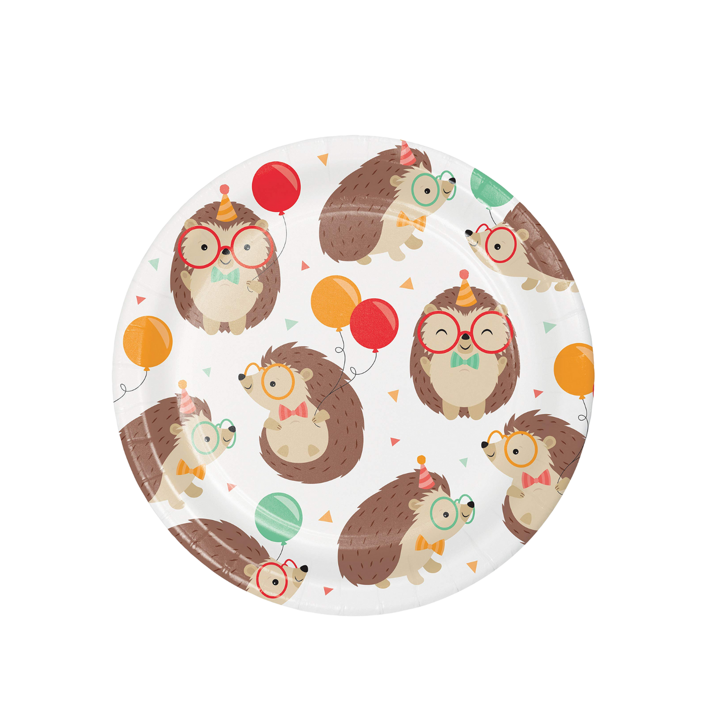 Hedgehog party plato pequeño