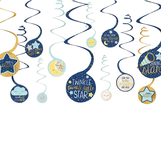 Twinkle little star hanging decor