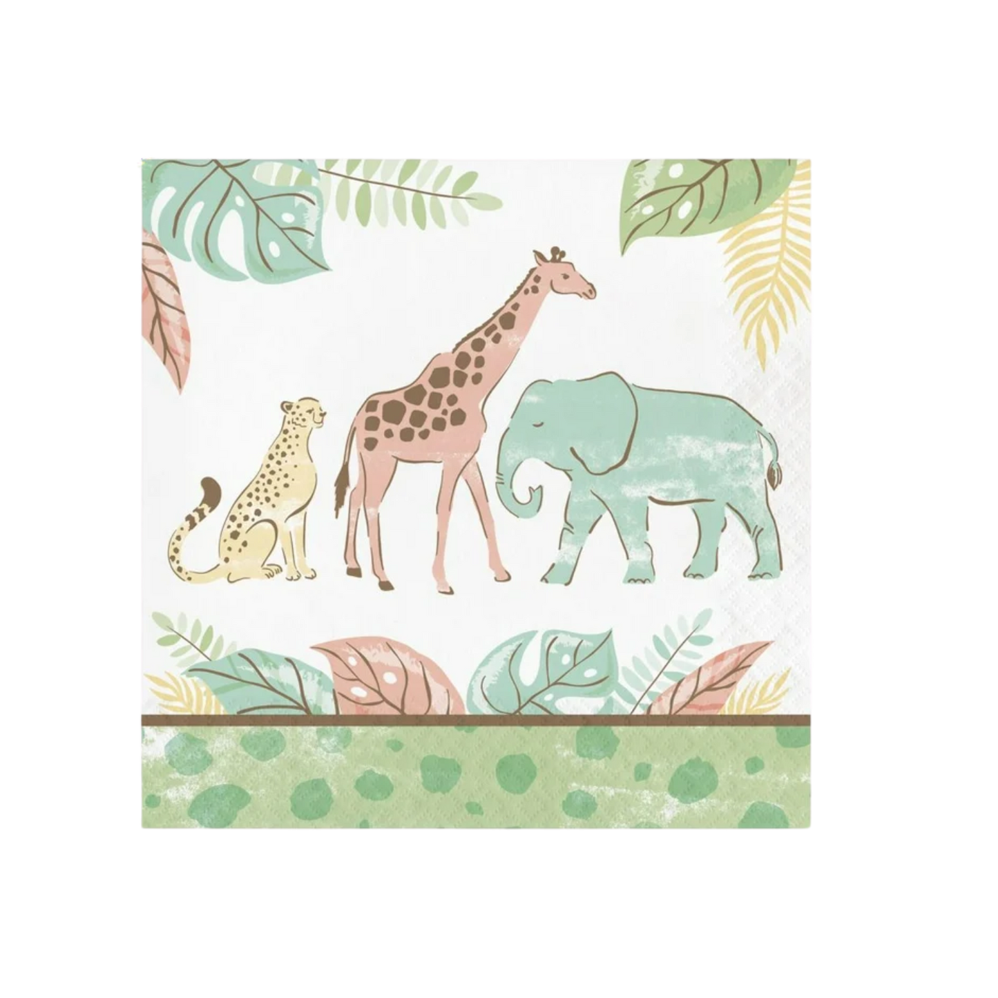 Safari baby servilleta grande